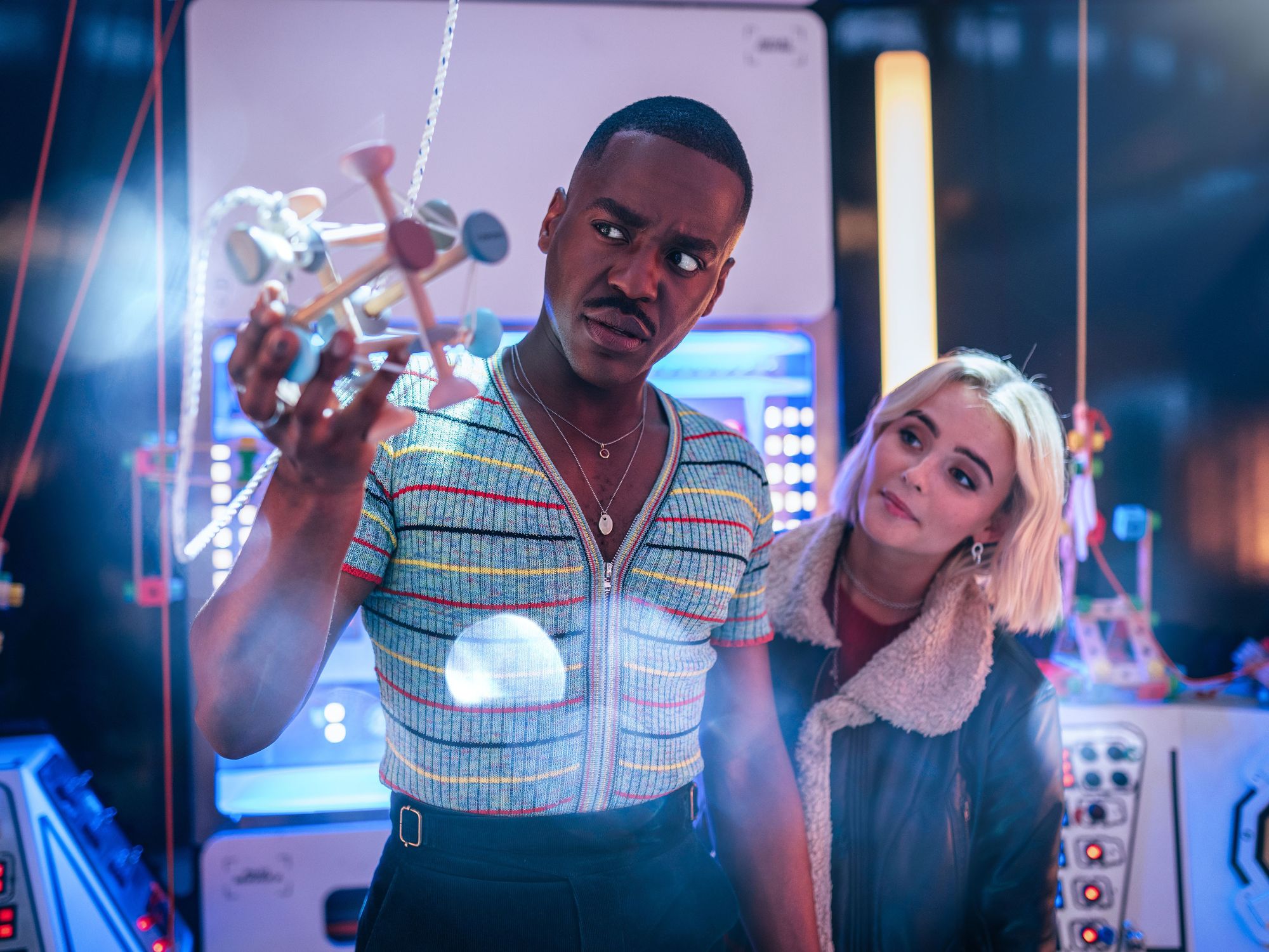 Ncuti Gatwa and Millie Gibson