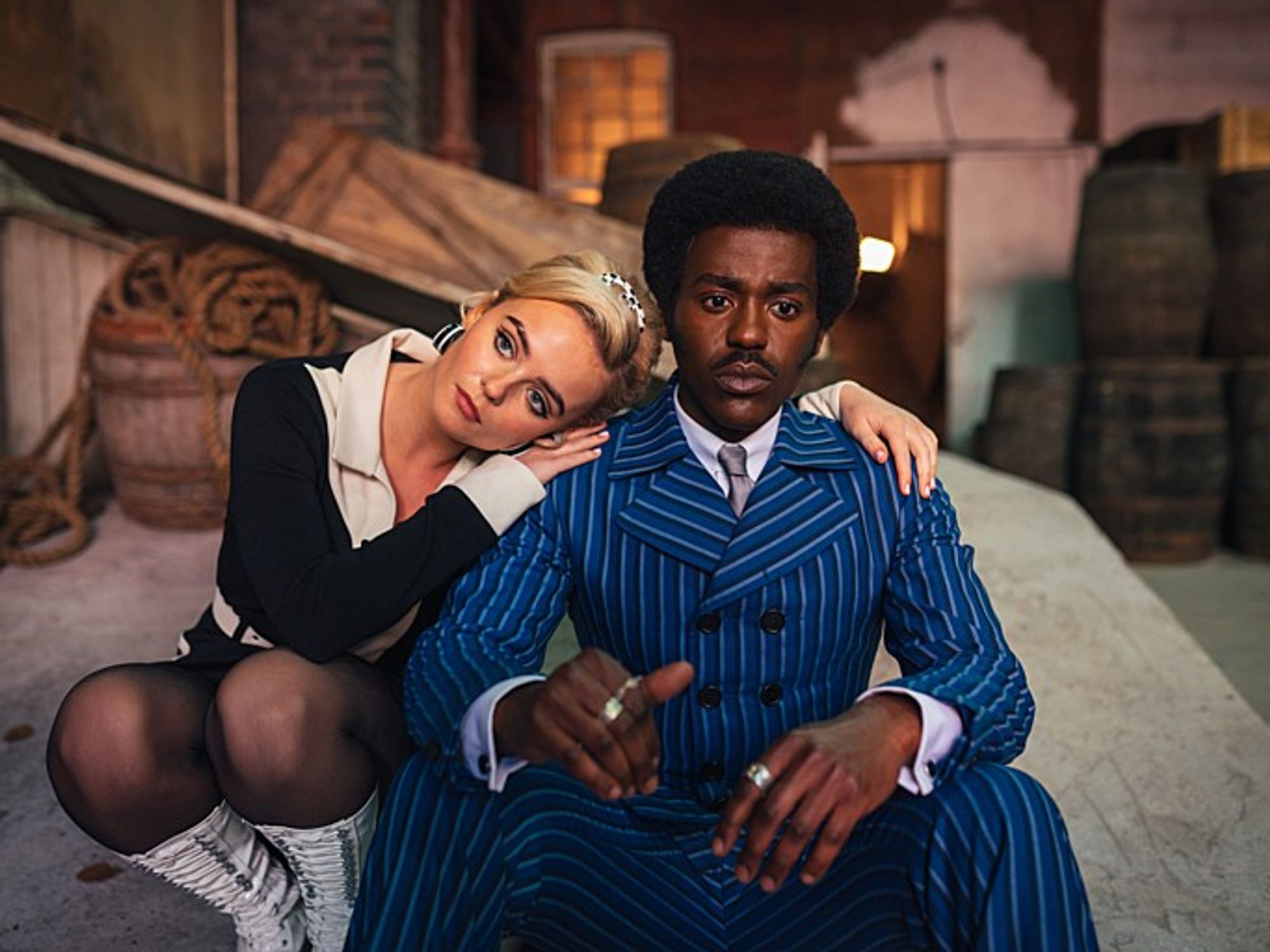 Ncuti Gatwa and Millie Gibson