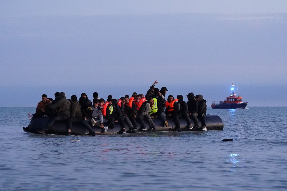 Nearly 1,300 people arrived in small boats last weekend