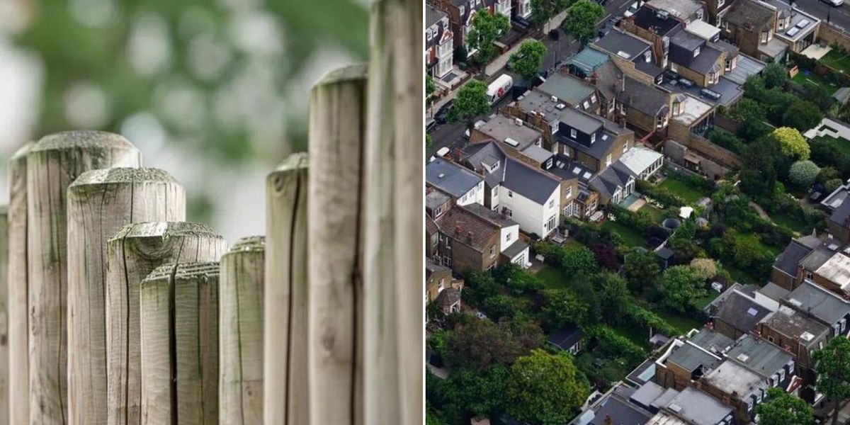 NextImg:Neighbour rages at fence put up by woman next door... that was there BEFORE she moved in