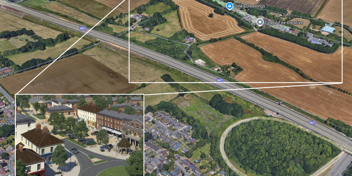 NextImg:Neighbours fuming as new £300m eco-village dubbed 'Hellborne' approved
