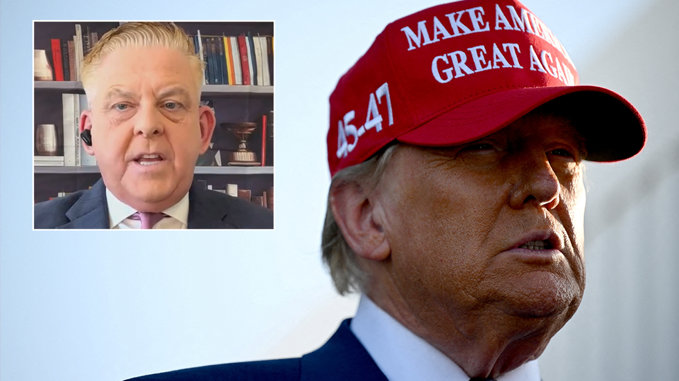 Neil McCabe and Donald Trump