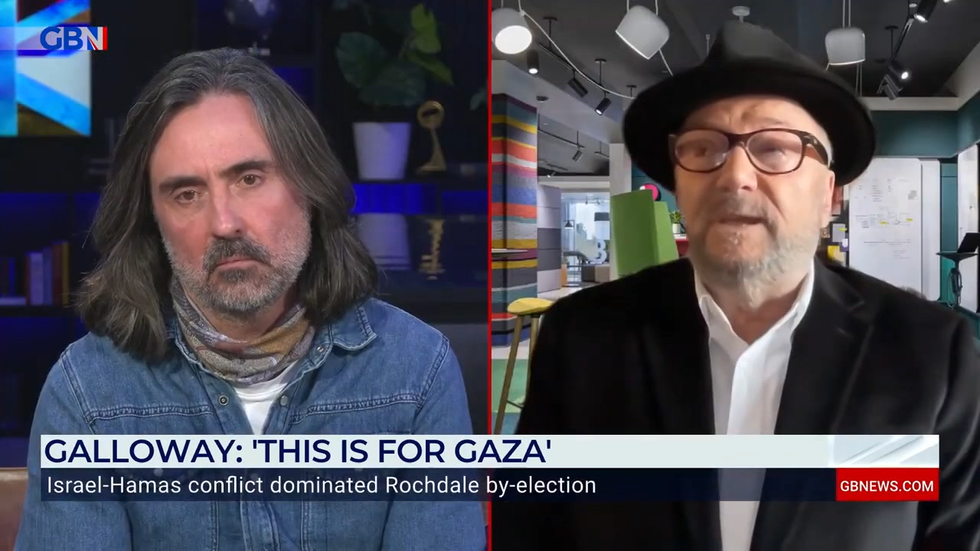 Neil Oliver, George Galloway