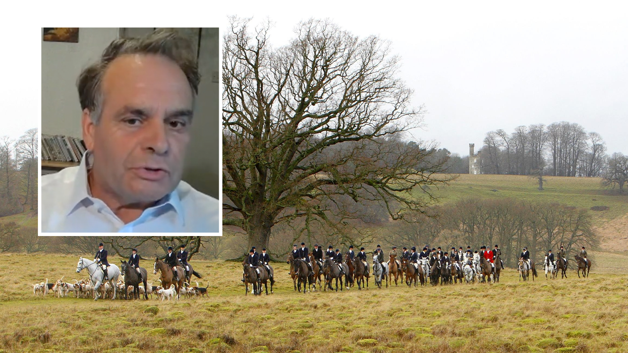 Neil Parish and a hunt
