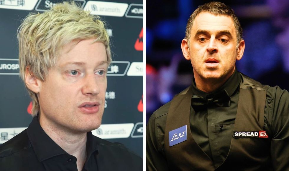 Neil Robertson and Ronnie O'Sullivan