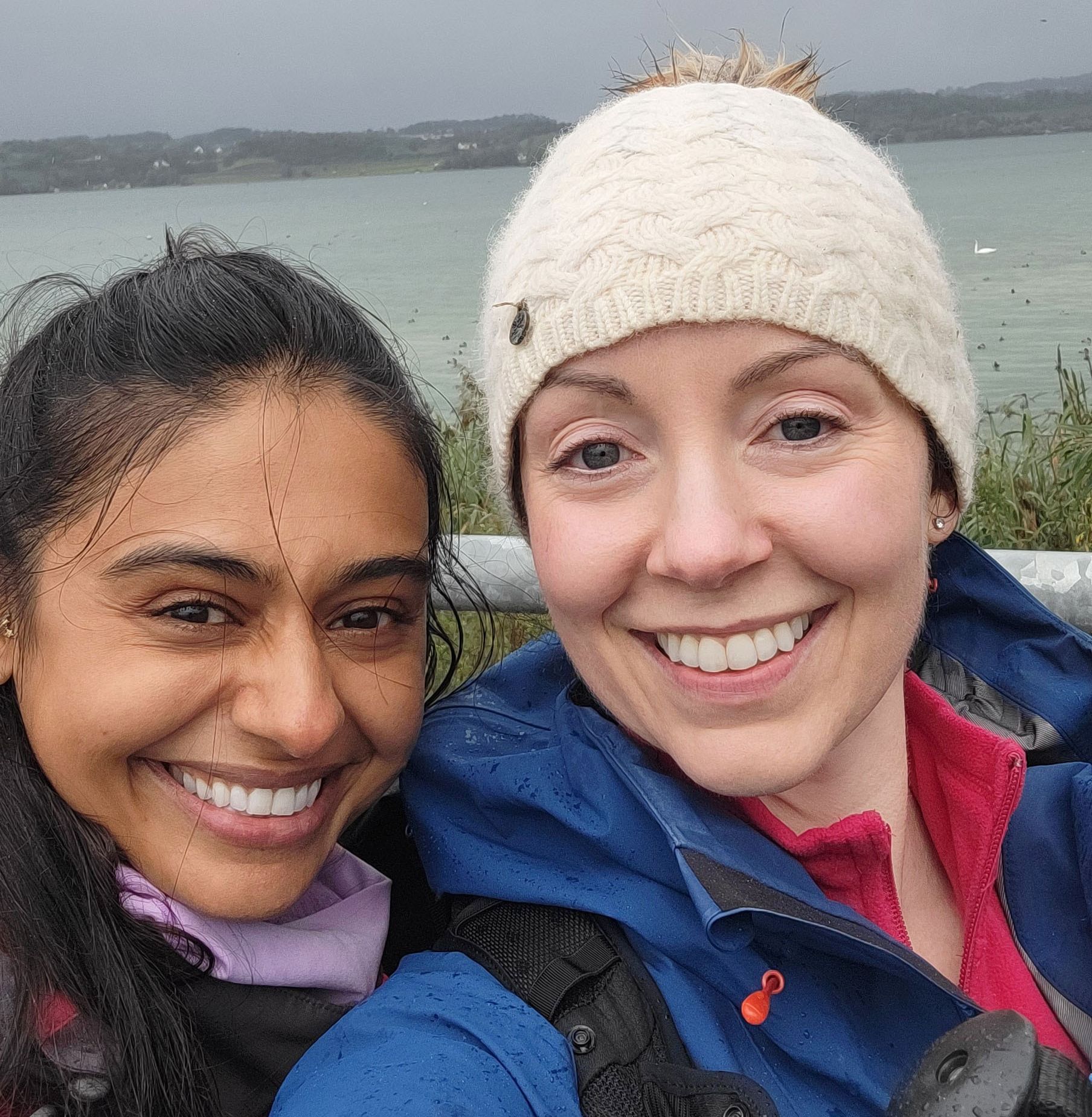 Nelufar Hedayat and Stef Reid