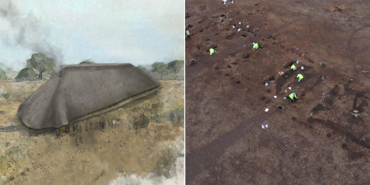 NextImg:Archaeology breakthrough as farming halls older than Stonehenge discovered beneath school in Scotland