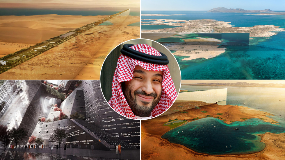 Neom concept art/Mohammed Bin Salman