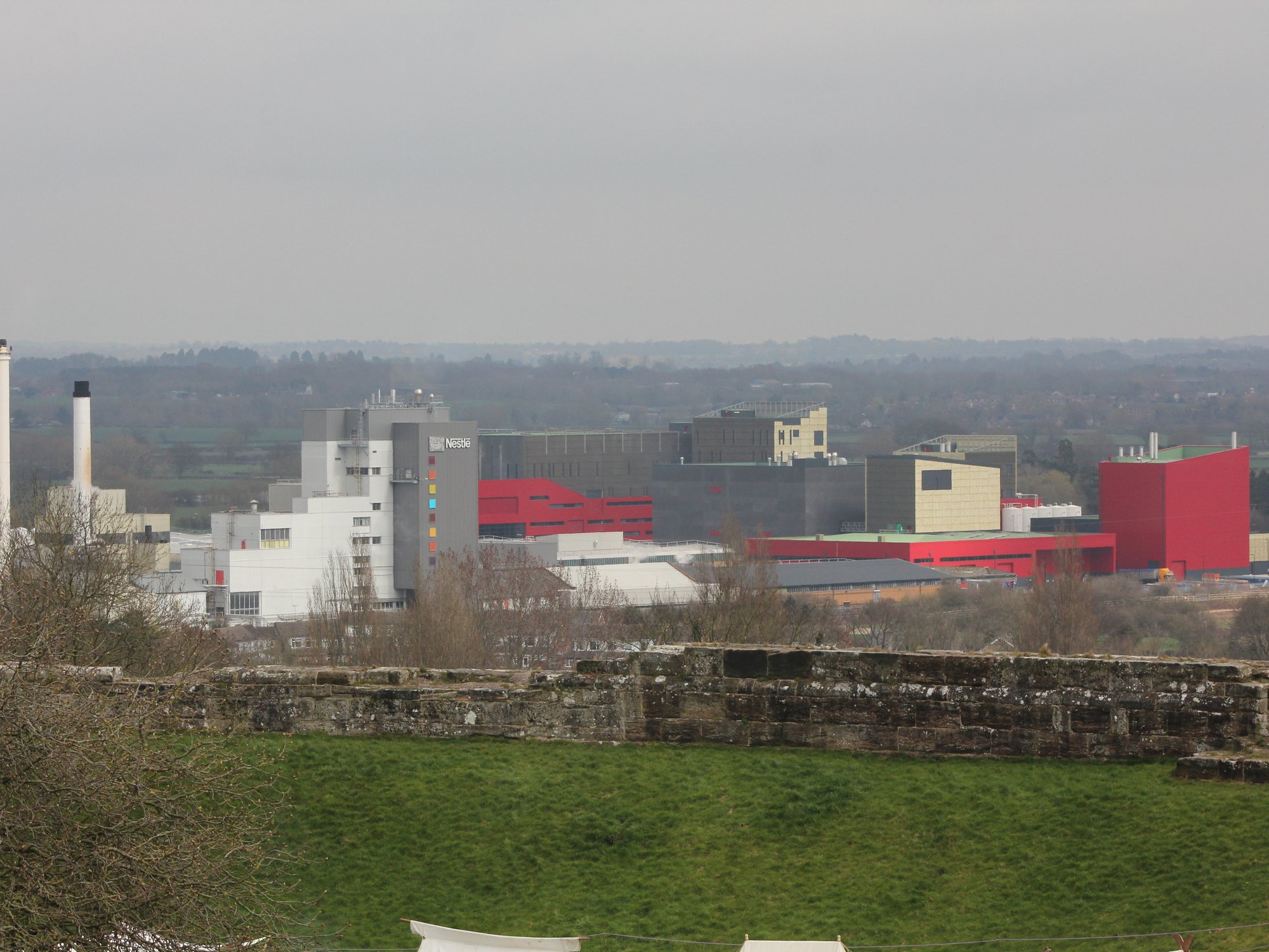 Nestle factory in Tutbury