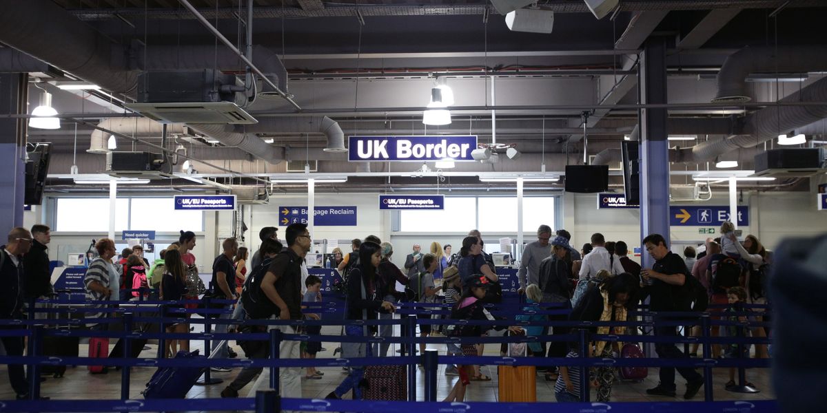 NextImg:Number of UK visa applications falls by more than a third as net migration set to TUMBLE