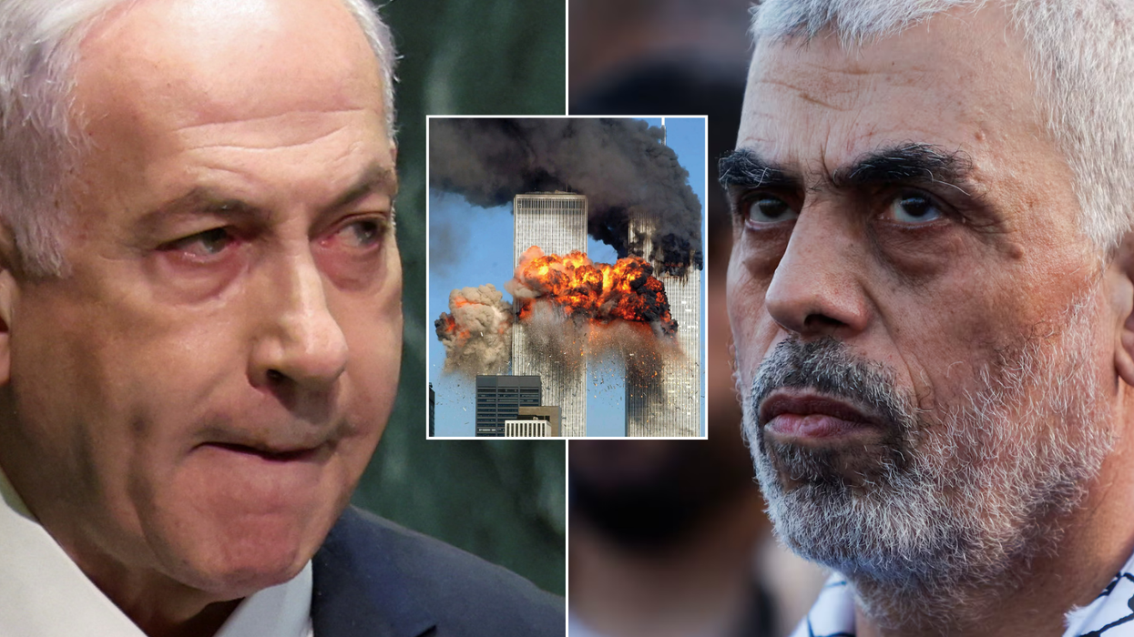 Netanyahu/9/11/Yahya Sinwar