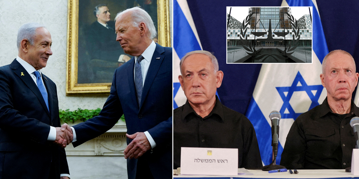 NextImg:Biden slams ICC over 'outrageous' Netanyahu arrest warrant before warning court against comparing Israel to Hamas