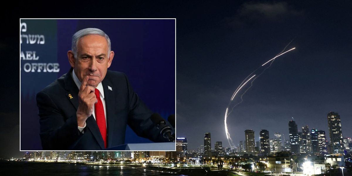 NextImg:Benjamin Netanyahu vows to attack Iran for 'as long as necessary' as Tehran launches wave of retaliatory strikes against Israel
