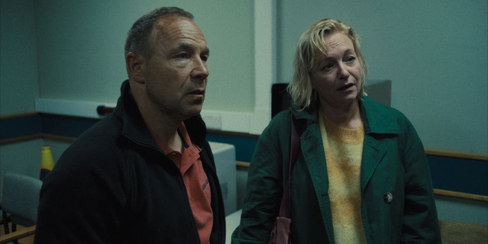 Netflix Adolescence: Stephen Graham (left) and Christine Tremarco (right)