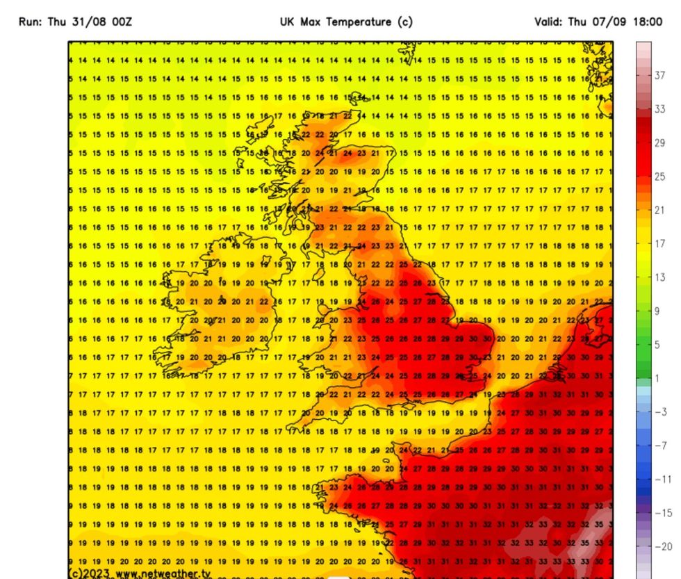 Netweather map