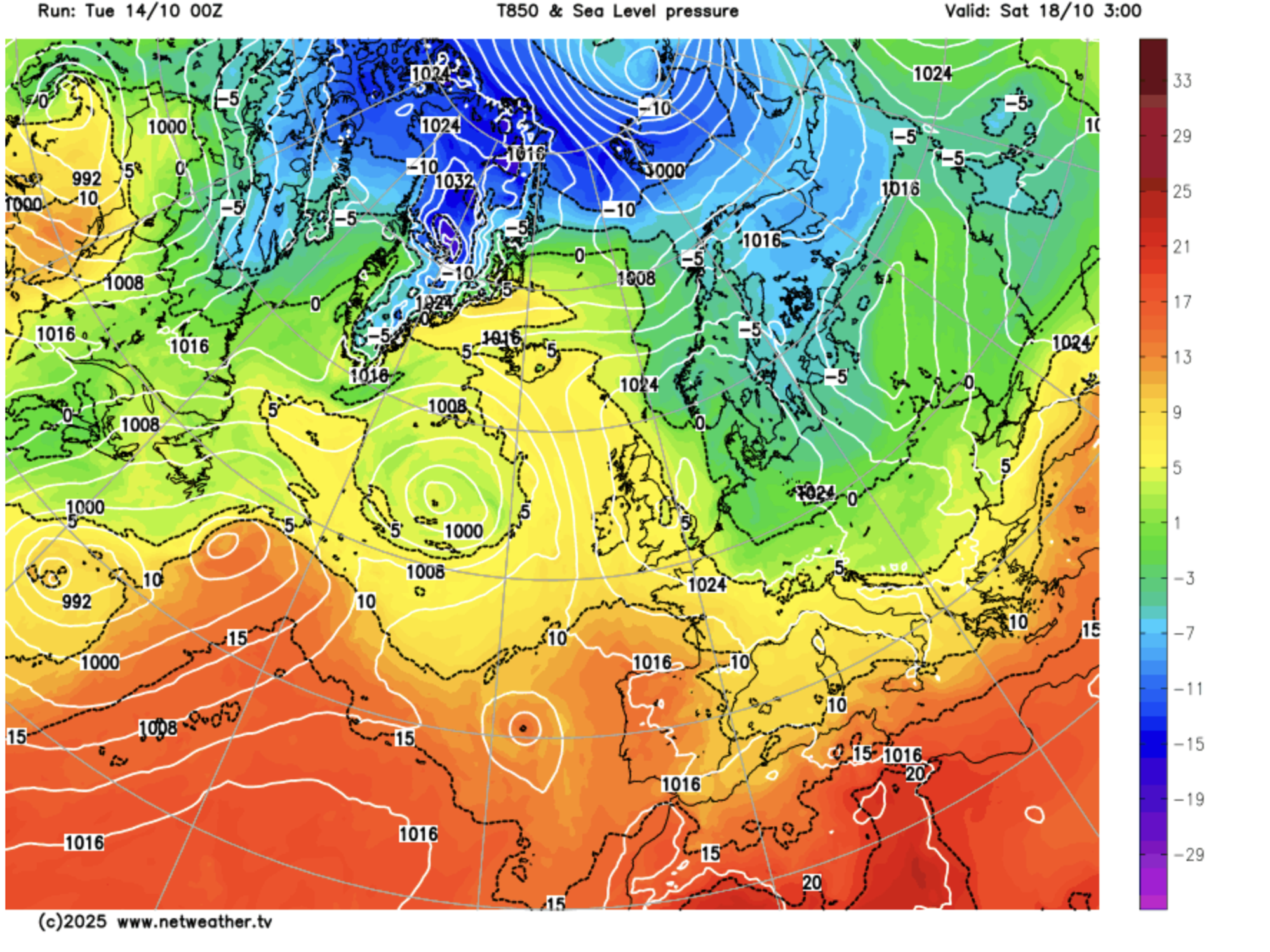 Netweather map