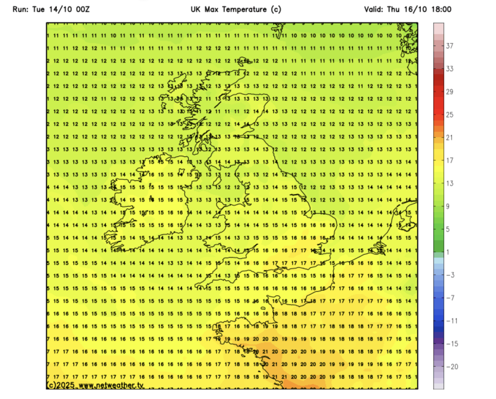 Netweather map