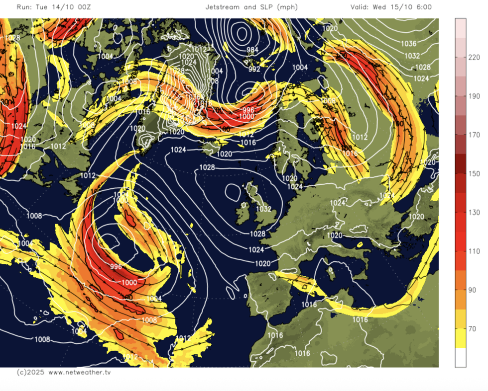 Netweather map