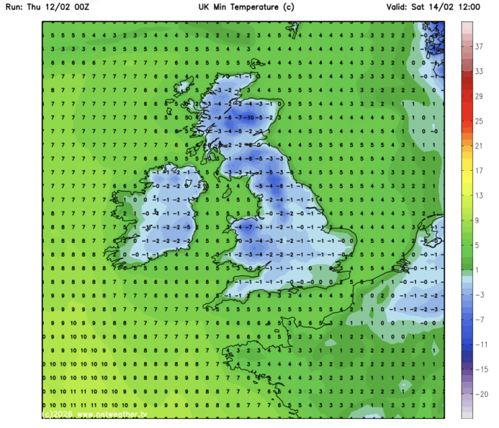 Netweather weather map