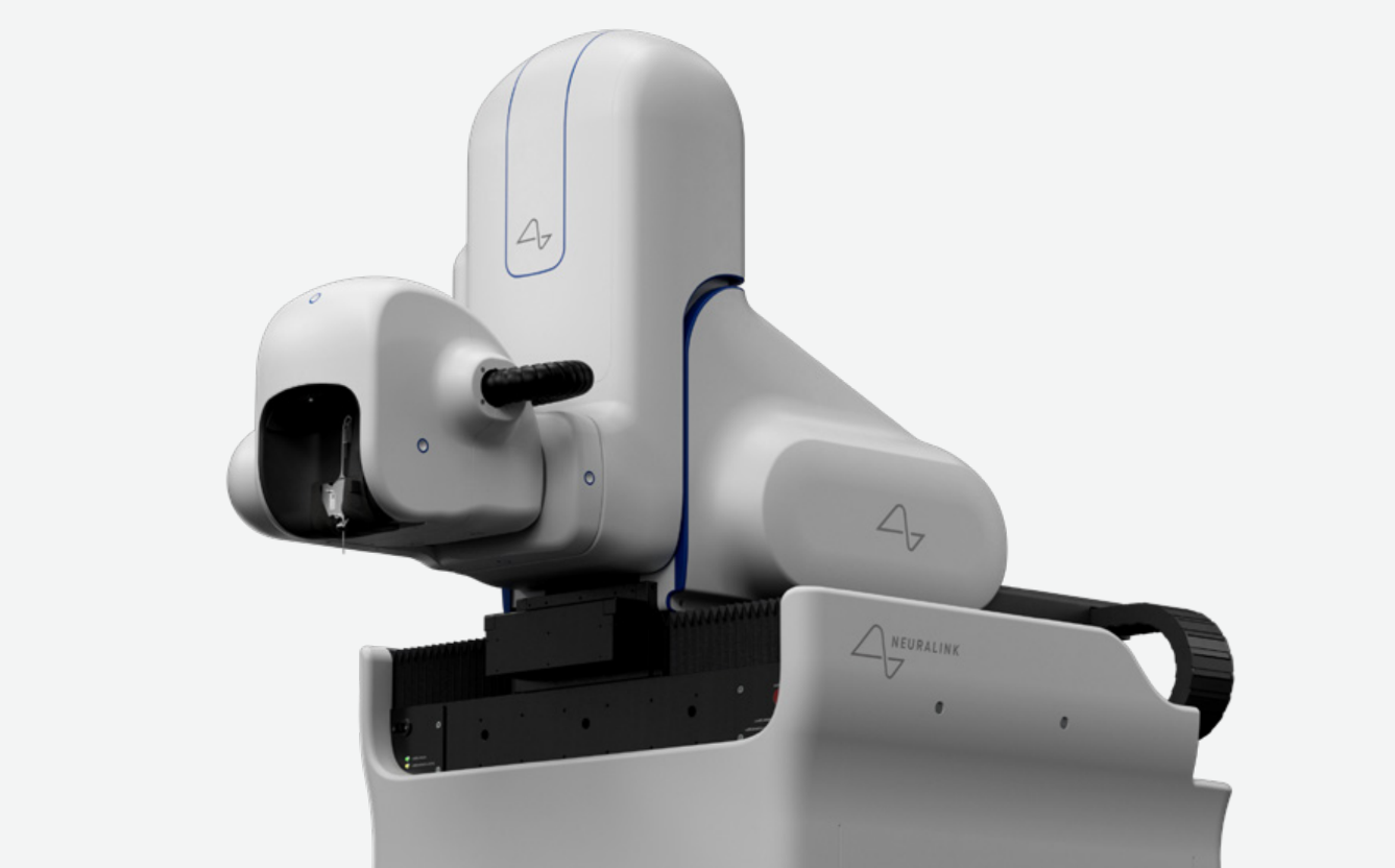 neuralink robot used in surgery to fit brain chip into human trial patients