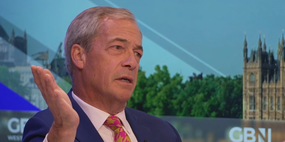 NextImg:Nigel Farage says Starmer 'can not show weakness' on slavery reparations - 'We must stand firm'
