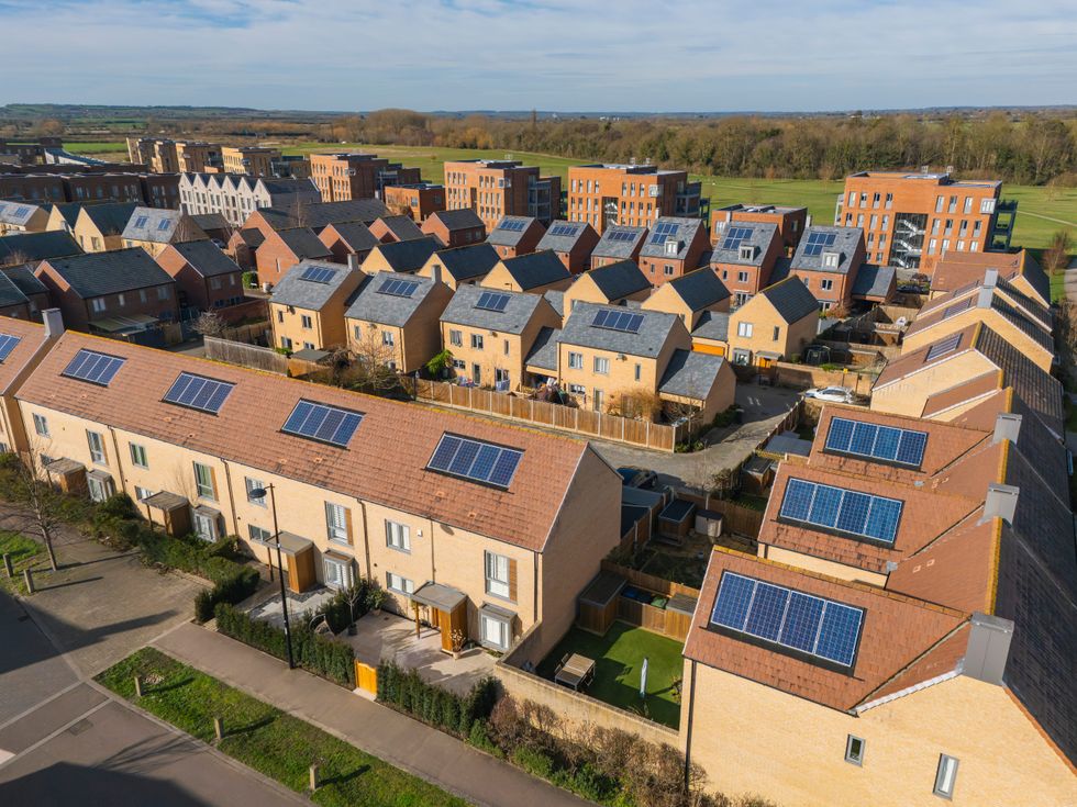New housing development in Cambridgeshire