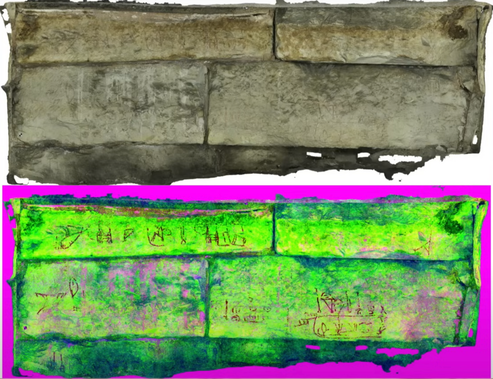 New inscriptions have been found in the Great Pyramid