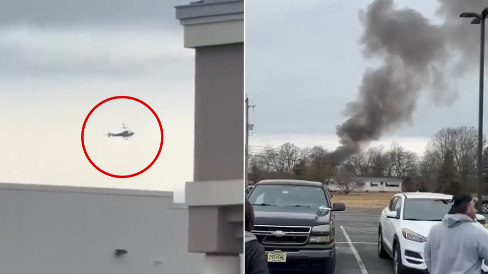 One dead and another severely hurt after two helicopters crash into each other mid-air