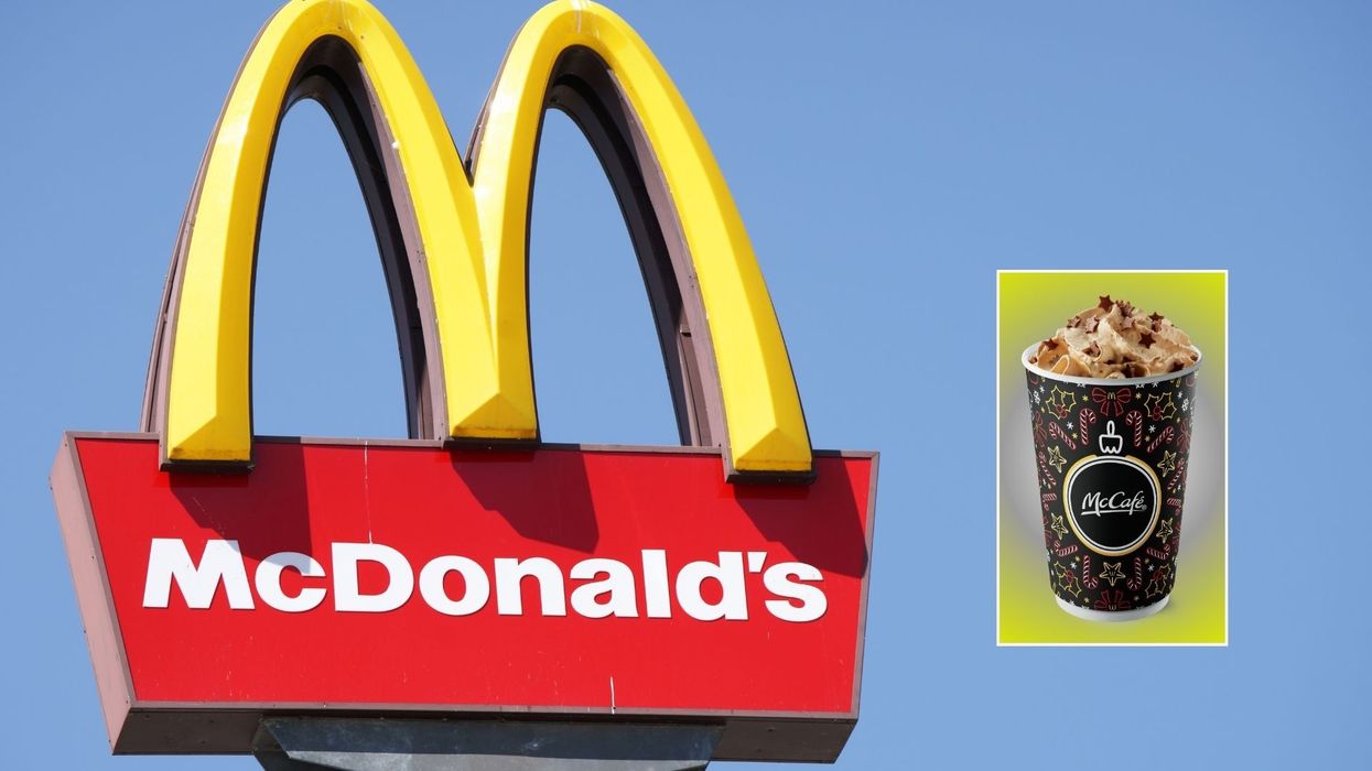 New McCafé cups at McDonald's
