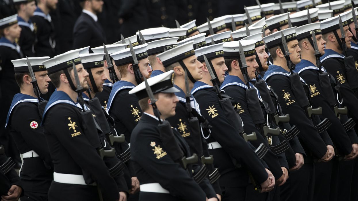 New naval recruits