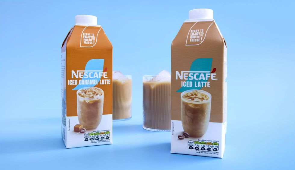 New Nescaf\u00e9 Iced Lattes