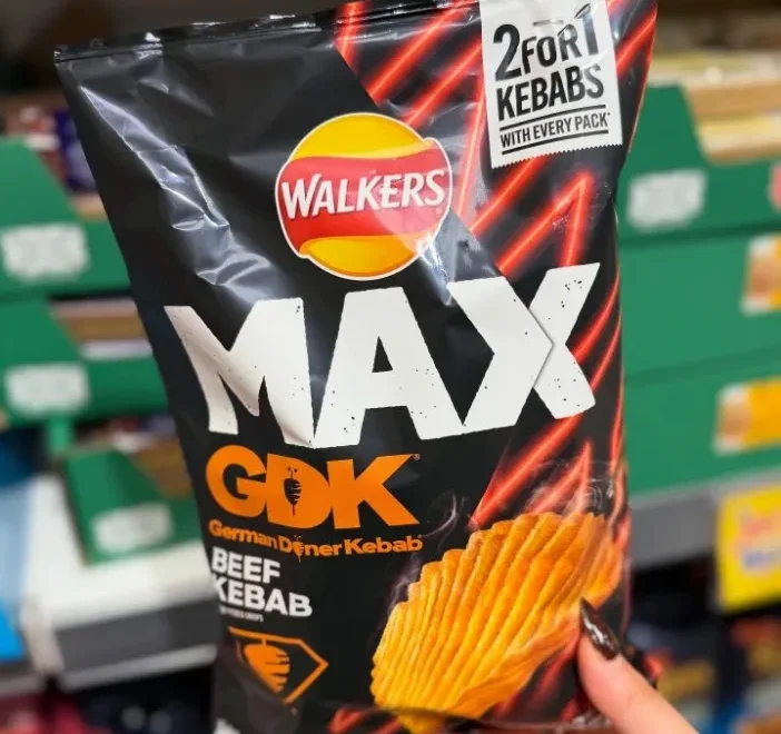 New packet of crisps