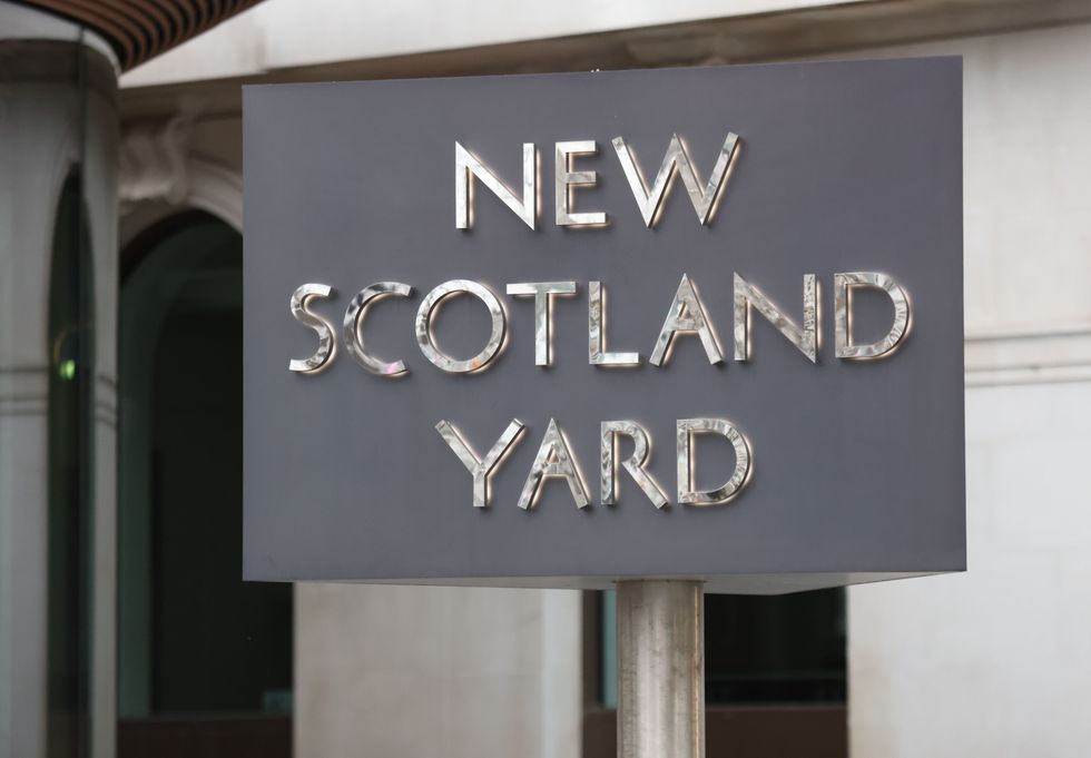 New Scotland Yard, the headquarters of the Metropolitan Police Service, in London