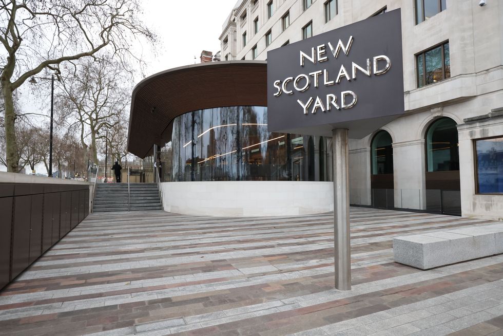 New Scotland Yard, the headquarters of the Metropolitan Police