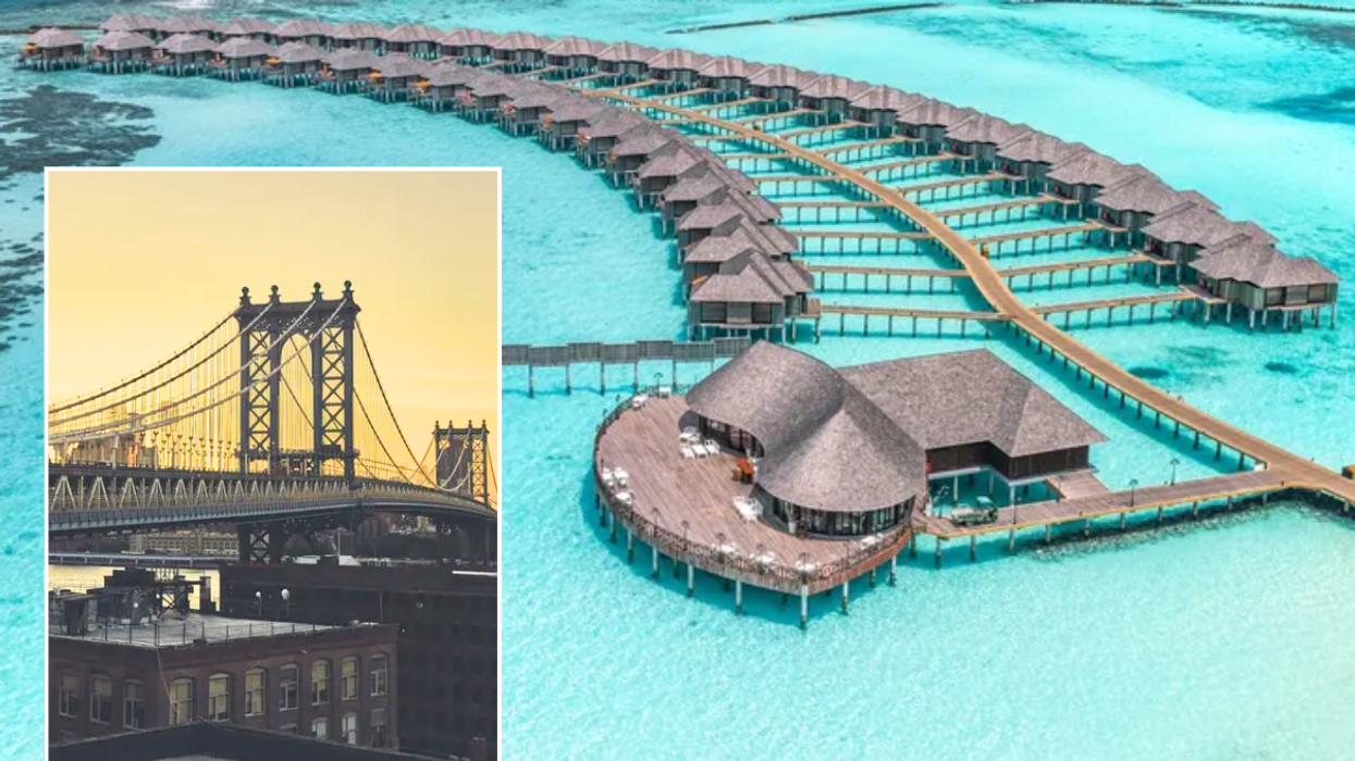 New York Brooklyn Bridge / Maldives