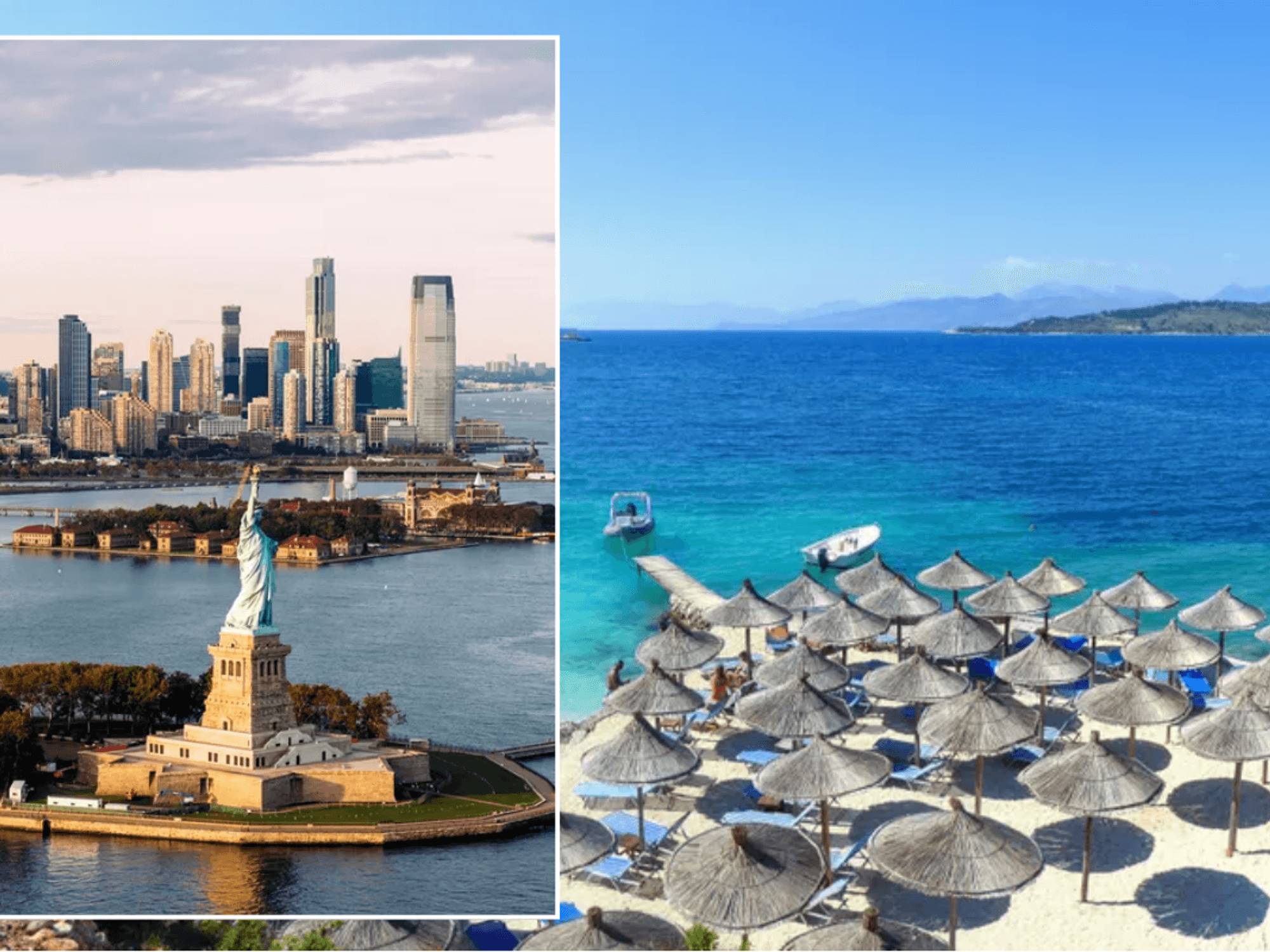 New York City / Albanian Riviera