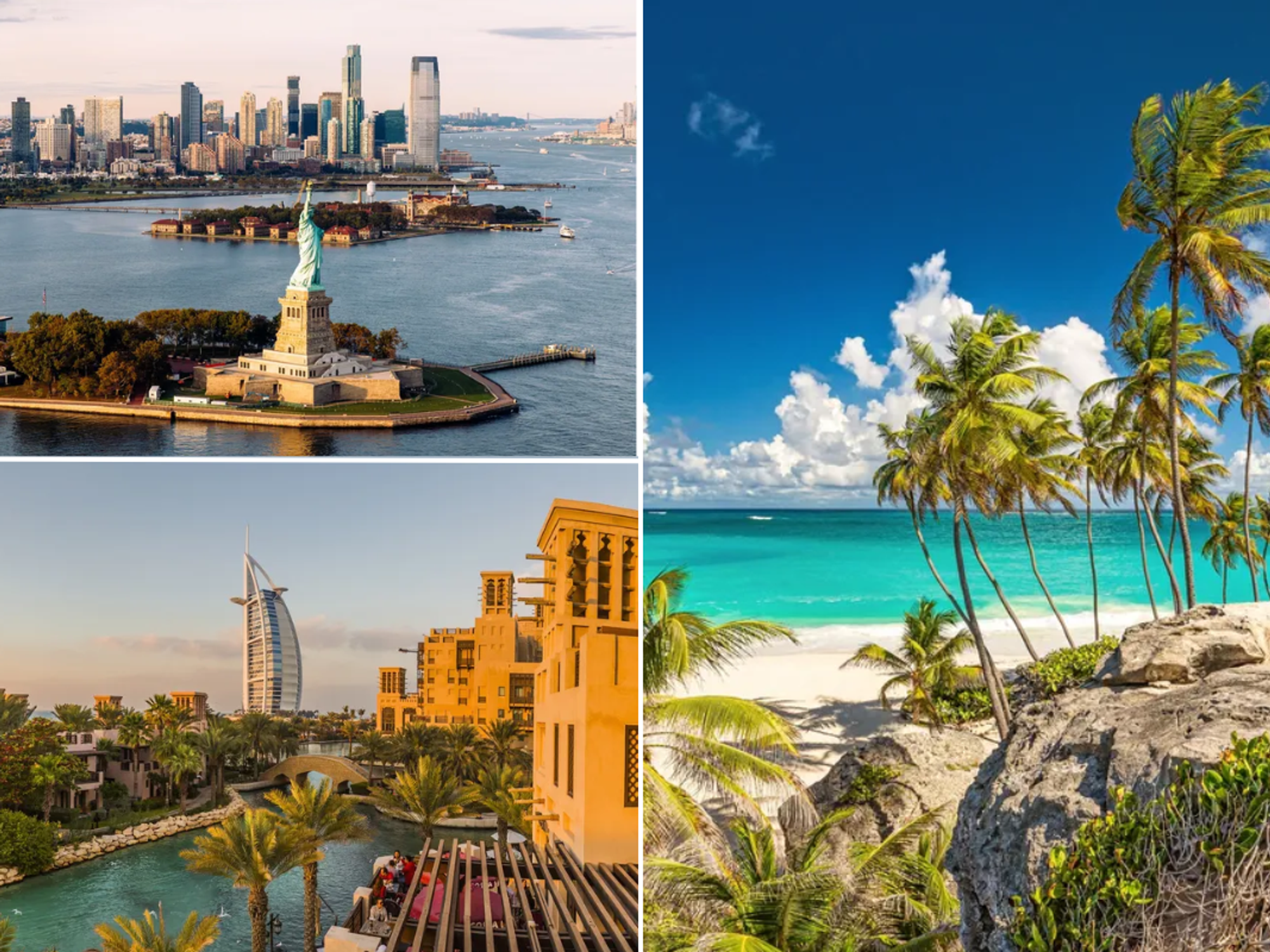 New York City / Dubai / Barbados