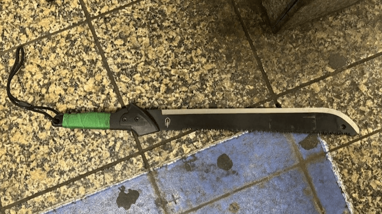 New York Police Department released an image of the machete used in the attack
