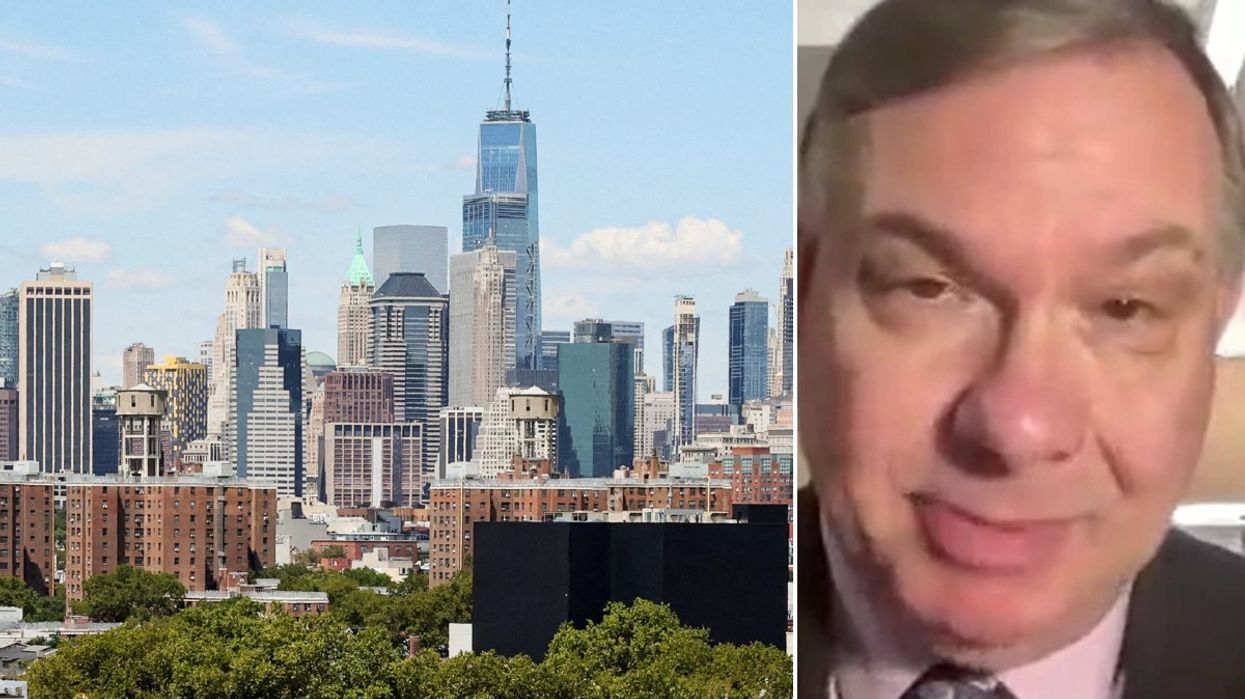 New York skyline and John Fund