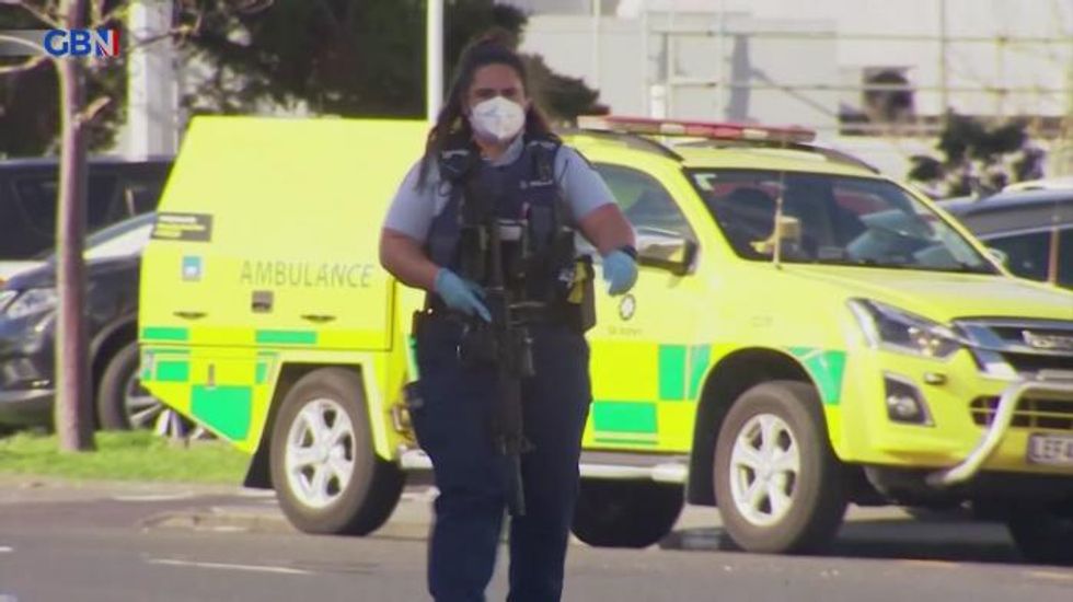 Violent extremist shot dead by police in Auckland, New Zealand, after supermarket attack