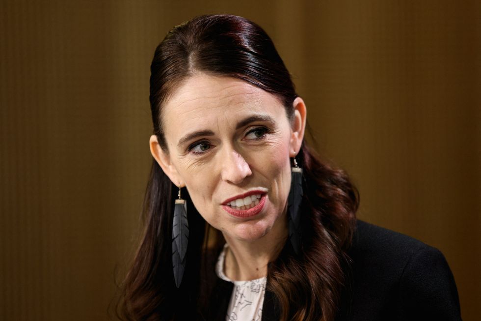 New Zealand Prime Minister Jacinda Ardern addresses members of the media during a joint news conference hosted with Australian Prime Minister Anthony Albanese, following their annual Leaders\u2019 Meeting, at the Commonwealth Parliamentary Offices in Sydney, Australia, July 8, 2022. REUTERS/Loren Elliott