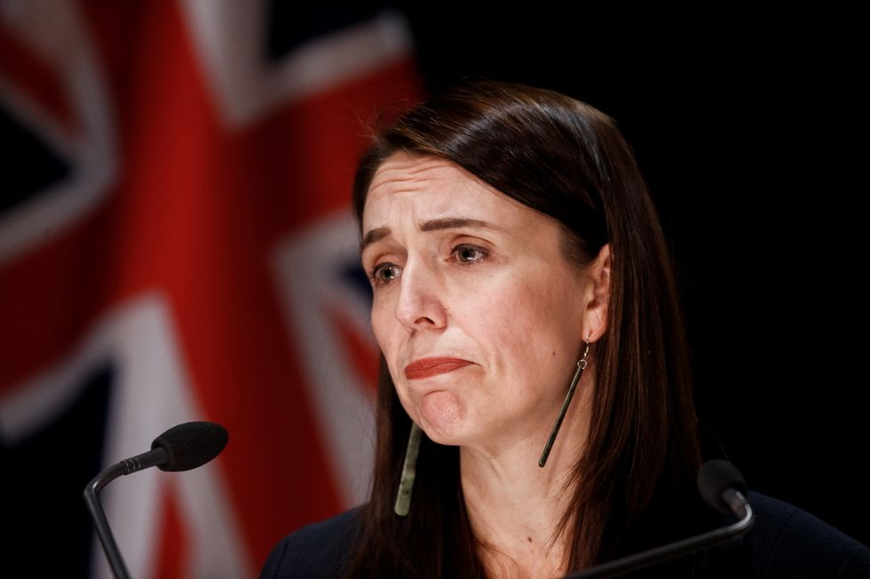 New Zealand Prime Minister Jacinda Ardern holds a press conference at New Zealand Parliament, in response to what she characterised as a terror attack by a violent extremist at an Auckland mall, in Auckland, New Zealand, September 3, 2021.  AAP Image/Stuff Pool, Robert Kitchin via REUTERS  ATTENTION EDITORS - THIS IMAGE WAS PROVIDED BY A THIRD PARTY. NO RESALES. NO ARCHIVES. AUSTRALIA OUT. NEW ZEALAND OUT