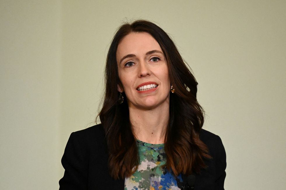 New Zealand's Prime Minister Jacinda Ardern addresses the Lowy Institute in Sydney, Australia, July 7, 2022. Dean Lewins/Pool via REUTERS