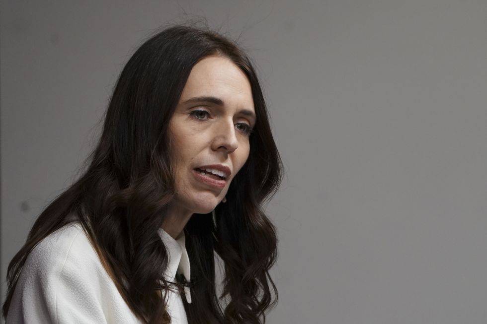 New Zealand's Prime Minister Jacinda Ardern discusses the country's international outlook and navigating international challenges from climate change to geopolitical competition at Chatham House, London. Picture date: Friday July 1, 2022.