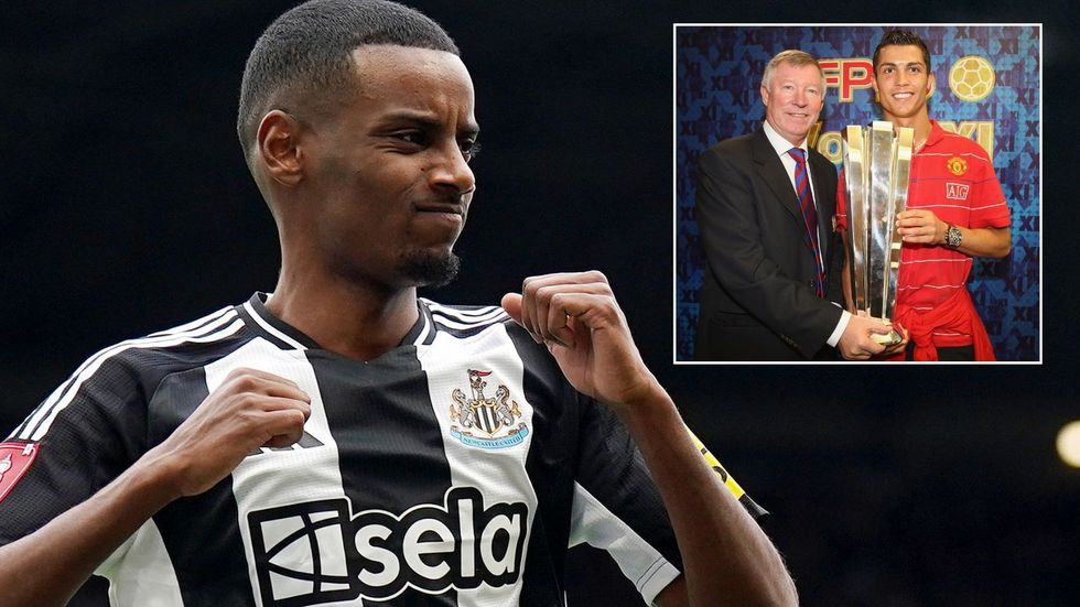 Newcastle Alexander Isak Cristiano Ronaldo