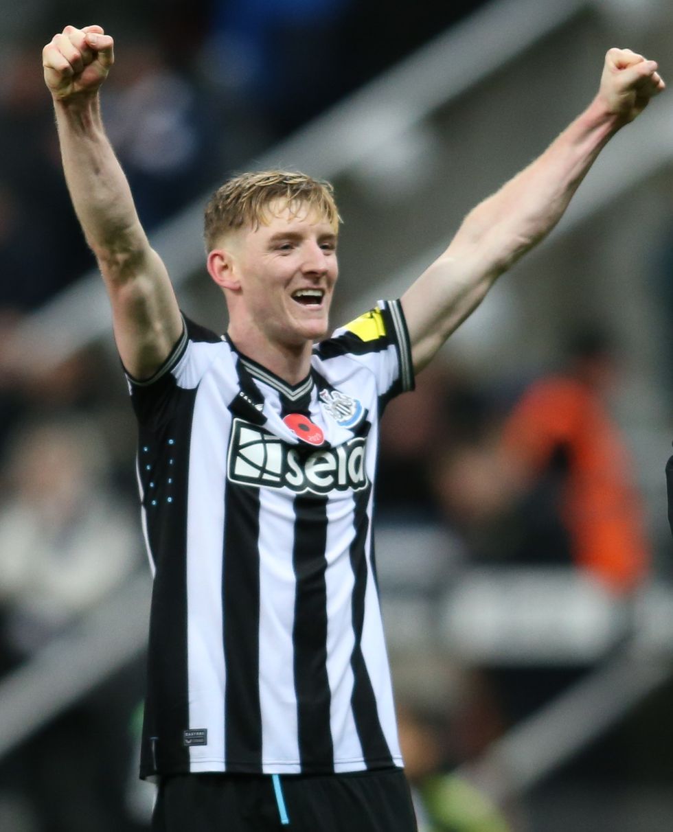 Newcastle Anthony Gordon Arsenal