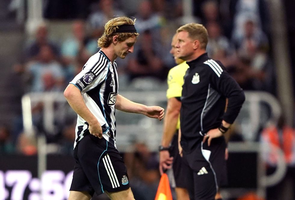 Newcastle Anthony Gordon Liverpool