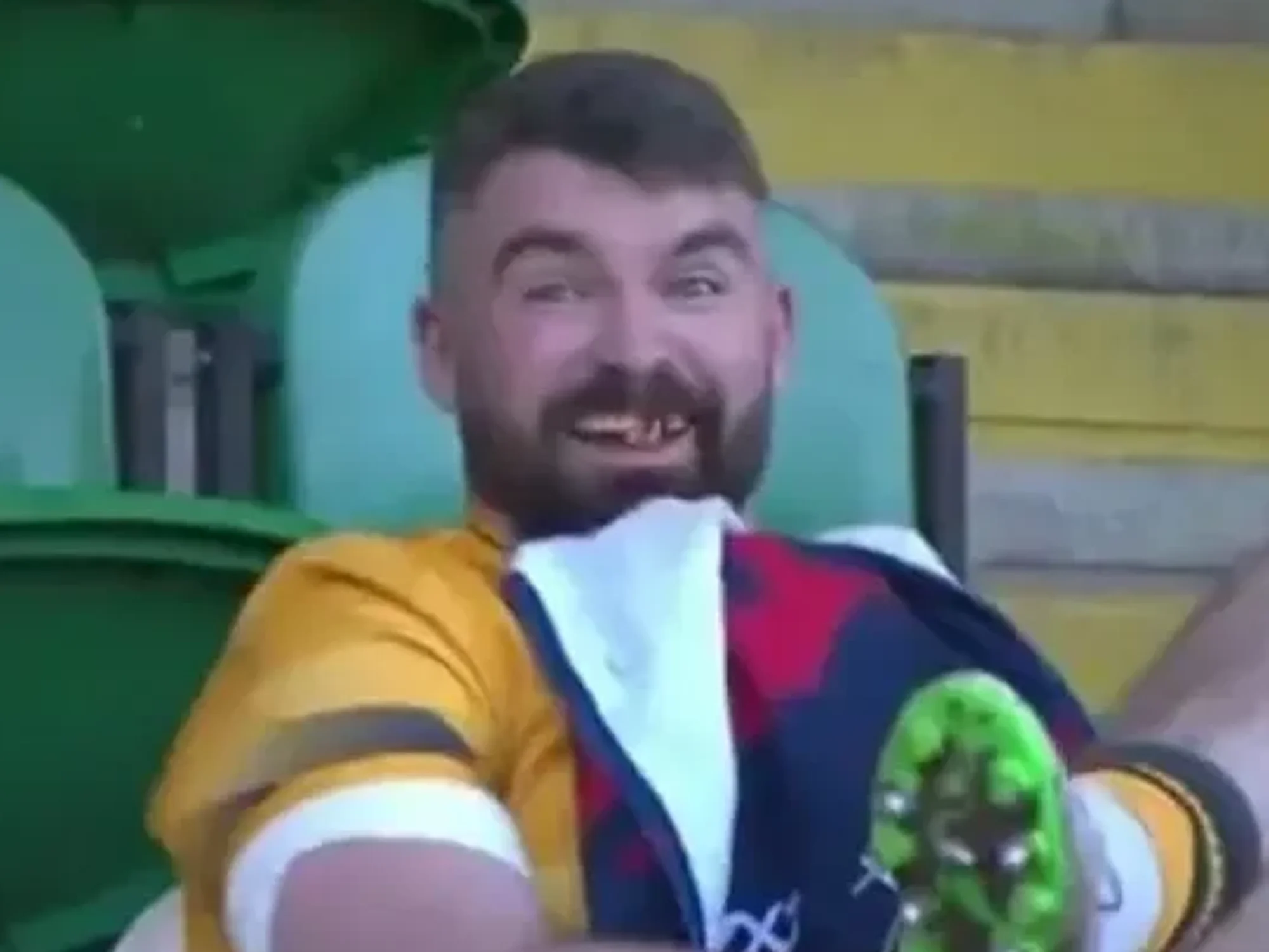 Newcastle Red Bulls centre Sammy Arnold