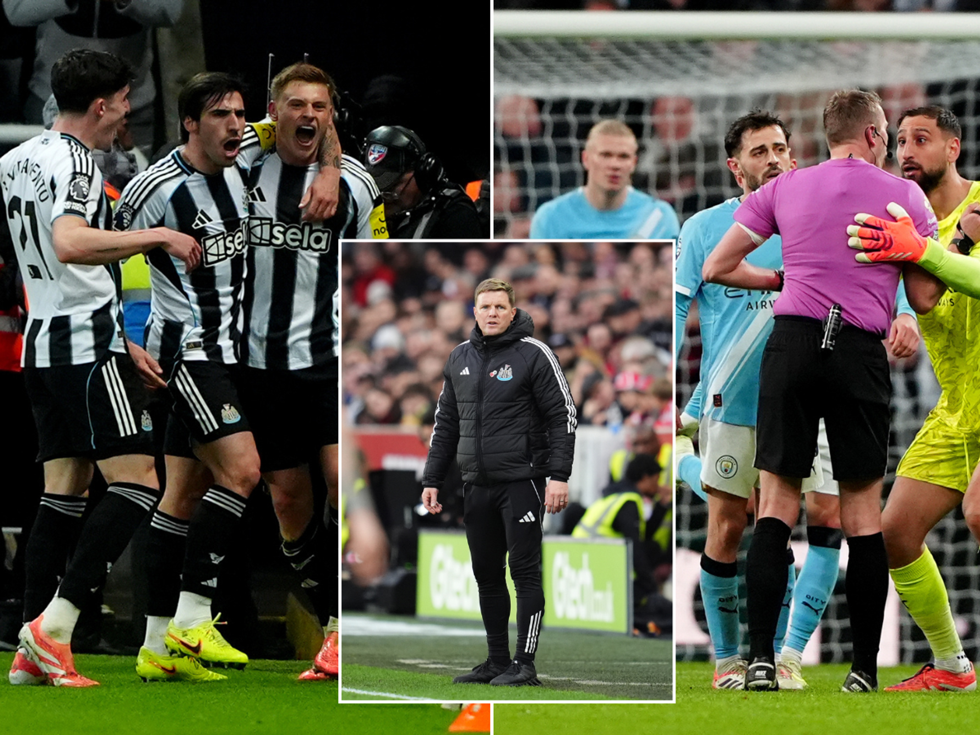 Newcastle United beat Manchester City