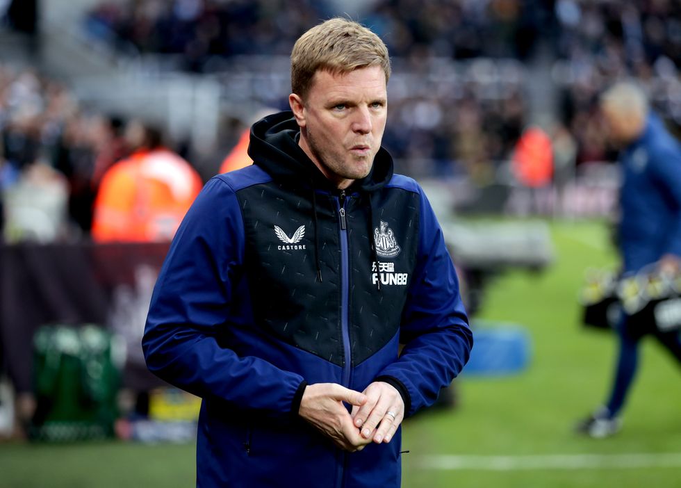 Newcastle United manager Eddie Howe before the Premier League match at St. James' Park, Newcastle upon Tyne. Picture date: Saturday December 4, 2021.